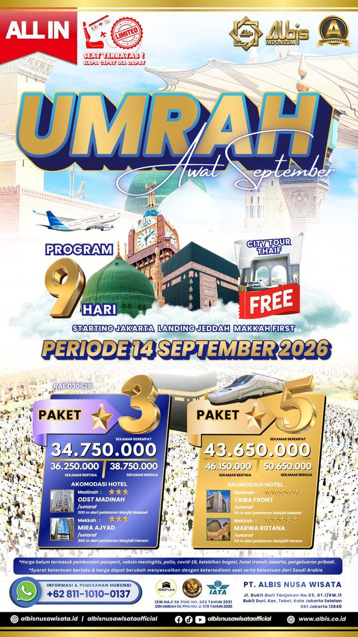 Brosur Haji Plus dan Umroh 5