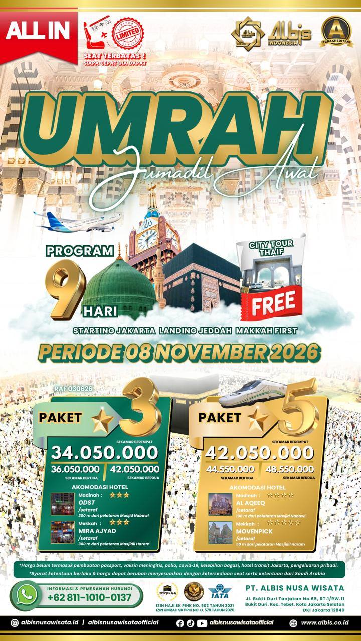Brosur Haji Plus dan Umroh 9